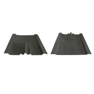 V-Flow GRP Dry Valley Eaves Closure Slate - Lead Grey