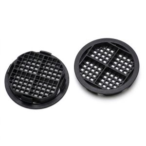 70mm uPVC Circular Soffit Disc Vent - Black