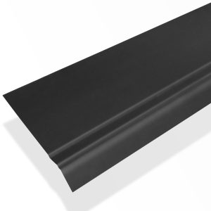 1.5m European Plastics uPVC Eaves Tray - Black