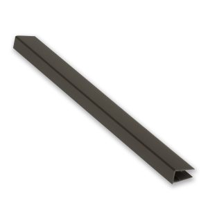10mm Polycarbonate End Closure - Brown