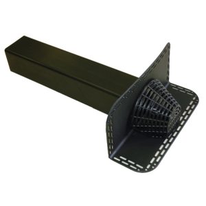 ClassicBond Angled Roof Drain (Horizontal Outlet) with Leaf/Gravel Guard