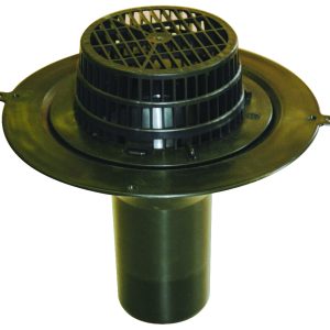 ClassicBond 110mm Top Drain With Leaf Grate