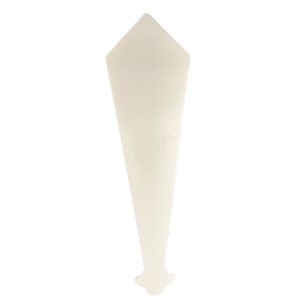 350mm uPVC Decorative Roofline Gable Finial - Cream