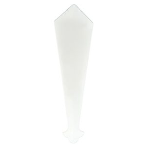 350mm uPVC Decorative Roofline Gable Finial - White