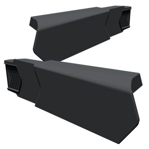 Manthorpe SmartVerge PVCu Dry Verge Units (Handed) - Black