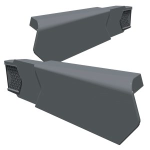 Manthorpe SmartVerge PVCu Dry Verge Units (Handed) - Grey