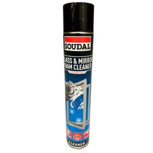 Soudal 750ml Glass and Mirror Foam Cleaner