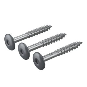 Anthracite Grey Hardie™ Coloured Topped Screws – Bag of 50