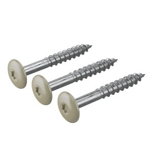 Heathered Moss Hardie™ Coloured Topped Screws – Bag of 50