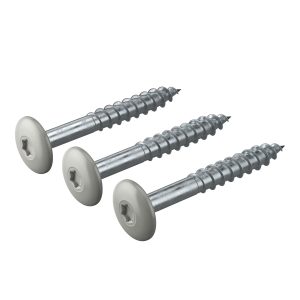 Light Mist Hardie™ Coloured Topped Screws – Bag of 50