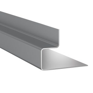38mm Hardie Plank Grey Slate Abutment Profile, 3m