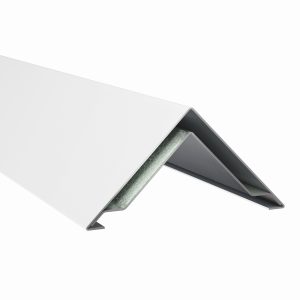 Hardie VL Plank Arctic White 2 Part External Corner, 3m