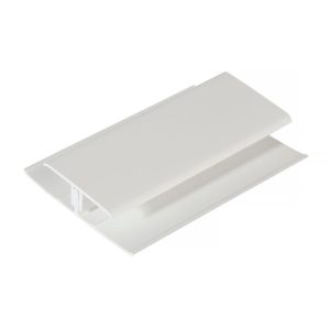 Soffit H-Section 5m Joint - White