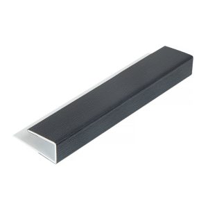 Hollow Soffit Edge 5m J-Trim - Anthracite Grey