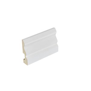 68mm Kayboard Laminated Ogee Architrave / Skirting, 4.4m - White