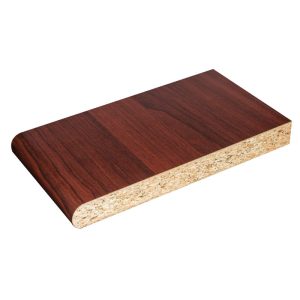250mm Kayboard Laminated Bullnose Window Board, 5m - Rosewood