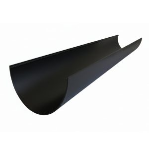 Kayflow UPVC SuperDeep Guttering 4m - Black