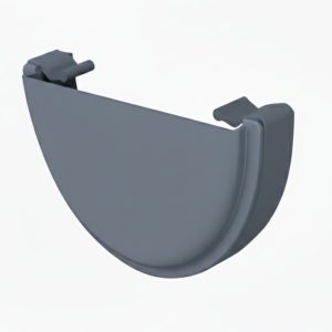 Kayflow Deepflow 114mm External Stopend - Anthracite Grey