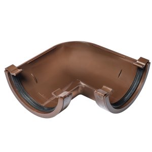 Kayflow Half Round 114mm 90° Angle - Brown