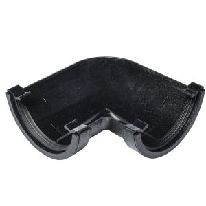 Kayflow Half Round 114mm 90° Angle - Cast Iron