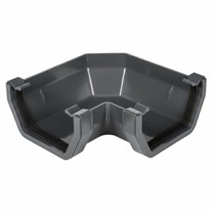 Kayflow Square 117mm 90° Angle - Anthracite Grey