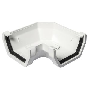 Kayflow Square 117mm 90° Angle - White