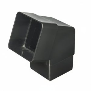 Kayflow 65mm Square 112.5° Offset Bend - Anthracite Grey
