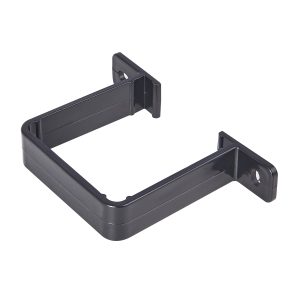 Kayflow 65mm Square Concealed Fixing Pipe Clip - Anthracite Grey