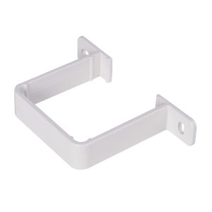 Kayflow 65mm Square Concealed Fixing Pipe Clip - White