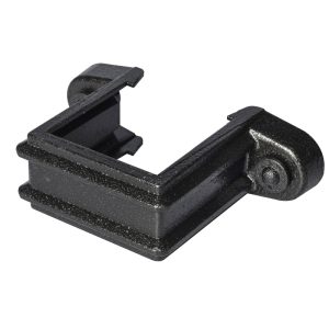 Kayflow Square 65mm Pipe Clip With Lugs - Cast Iron