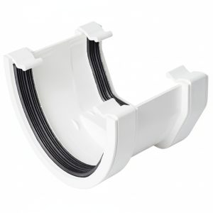 Kayflow Square 117mm to Deepflow 114mm Gutter Adaptor - White