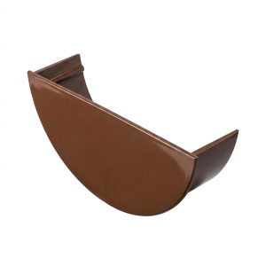 Kayflow Half Round 114mm Internal Stopend - Brown