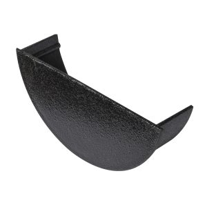 Kayflow Half Round 114mm Internal Stopend - Cast Iron