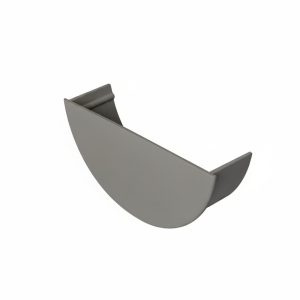 Kayflow Half Round 114mm Internal Stopend - Grey