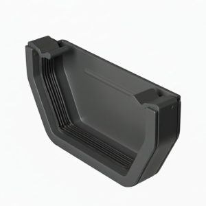 Kayflow Square 117mm External Stopend - Anthracite Grey