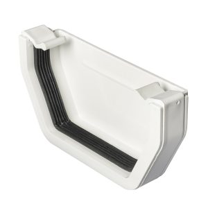 Kayflow Square 117mm External Stopend - White