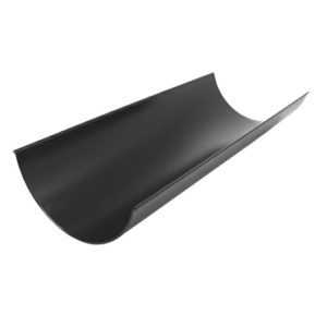 Kayflow UPVC Half Round Guttering 4m - Anthracite Grey