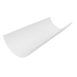 Kayflow UPVC Half Round Guttering 4m - White