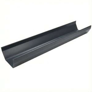 Kayflow UPVC Square Guttering 4m - Anthracite Grey
