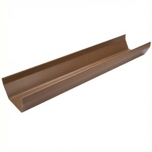 Kayflow UPVC Square Guttering 4m - Brown