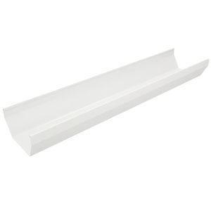 Kayflow UPVC Square Guttering 4m - White