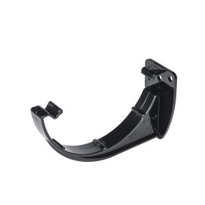 Kayflow Half Round 114mm Fascia Bracket - Black