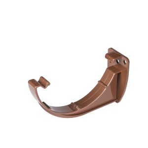 Kayflow Half Round 114mm Fascia Bracket - Brown