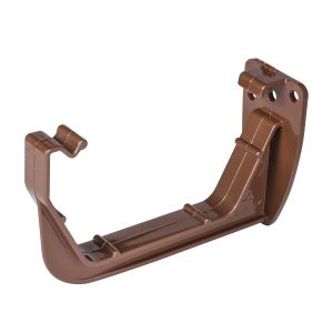 Kayflow Square 117mm Fascia Bracket - Brown