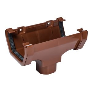 Kayflow Square 117mm Running Outlet - Brown
