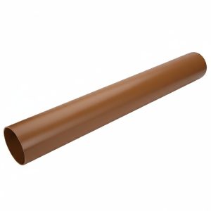 Kayflow 2.5m Round Downpipe - Brown