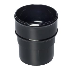 Kayflow 68mm Round Pipe Socket - Black