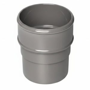 Kayflow 68mm Round Pipe Socket - Grey