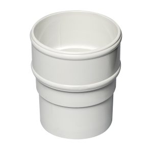 Kayflow 68mm Round Pipe Socket - White
