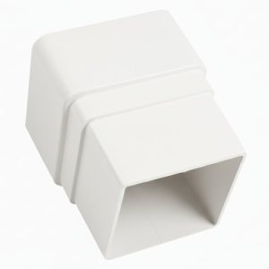 Kayflow 65mm Square Pipe Socket - White
